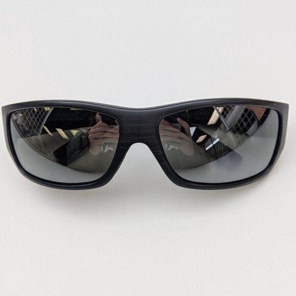 🕶️Made in Italy! Maui Jim MJ123-02W Wassup Sunglasses 60.5/17 120 /ALL121🕶️ - Picture 1 of 10